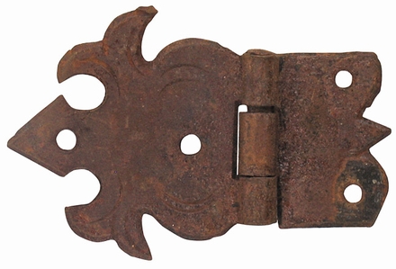 Hand Forged Iron Hatchet Hinges - Pack of 4