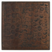 6 Inch Hand Hammered Copper Tiles
