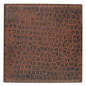 4 Inch Hand Hammered Copper Tiles