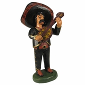 Hand Painted Wood Mariachi - Guitar