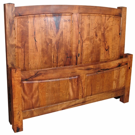Handcrafted Mesquite Bed - King