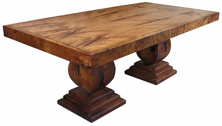Handcrafted mesquite Kino Dining Table - 8 Foot