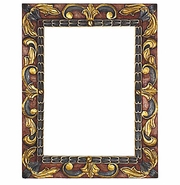 Hand Painted Folk Art Mirrors and Frames