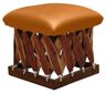 Square Cushioned Footstool