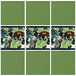 Hummingbird Talavera Tile - PP2193 - 15 Tiles