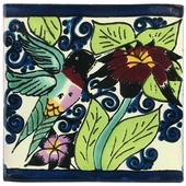 Hummingbird Talavera Tile - PP2193 - 15 Tiles