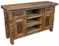 Iron Banded Ox Yoke Big Screen Entertainment Console