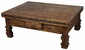 Iron Banded Ox Yoke Coffee Table