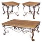 Iron Base Table Set - 3 Pieces