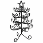 Iron Christmas Tree Display Stands - Mini and Small