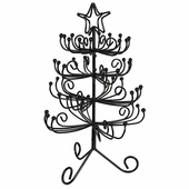 Iron Christmas Tree Display Stands - Mini and Small