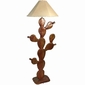 Iron Prickly Pear Cactus Floor Lamp
