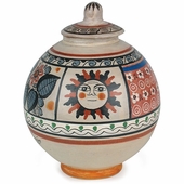 Jimon Ball Vase - Tonala Pottery