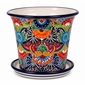Jumbo Size Talavera Flower Pots - Assorted Designs