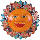 Jumbo Talavera Sun Face - 21" Dia.