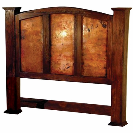 Kendra Headboard with Copper Panels - Queen
