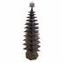 Large 11-Tier Lighted Aged Tin Star Christmas Tree - 69.5