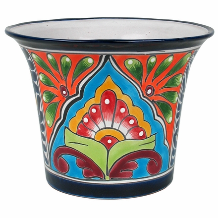 Large Assorted Traditional Talavera Flower Pot