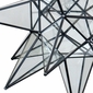 Large Clear Glass Hanging Star Light