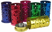 Large Mexican Colored Punched Tin Luminarias - 6 Color Choices