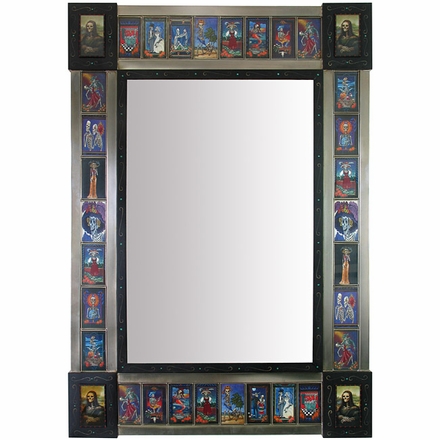 Large Day Of The Dead Mirror