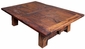 Large Distressed Mesquite Coffee Table
