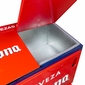 Large Double Lid Corona Cooler Red & Blue - 120 Bottle