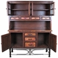 Large Francisco Console with Pablo Base and Hutch