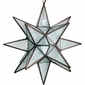 Large Maya Frosted Glass Hanging Star Light