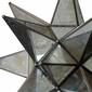 Large Mirrored Glass Star Fixture
