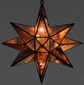 Large Mirrored Glass Star Fixture