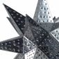 Large Natural Punched Tin Star Light