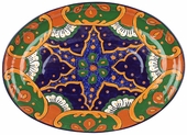 Large Oval Talavera Serving Platter