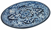 Large Oval Talavera Serving Platter - Blue & White