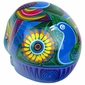 Large Painted Ceramic Sugar Skull