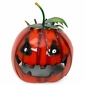 Large Painted Metal Jack-O-Lantern Sculpture - 18