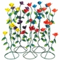 Large Painted Metal Roses - 36