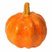 Large Paper Mache Pumpkin