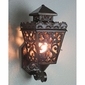Large Punched Tin Colonial Wall Sconce