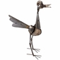 Large Rocking Roadrunner Metal Garden Art Sculpture