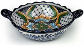 Large Talavera Cazuela Bowl - Dolores Pattern