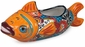 Large Talavera Fish Flower Pot