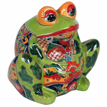 Large Talavera Frog Pot