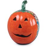 Large Talavera Pumpkin Jack o Lantern