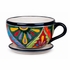 Large Talavera Tea Cup Flower Pot Planter