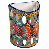 Large Talavera Wall Sconce