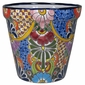 Large Tapered Talavera Flower Pot