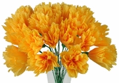 Marigold Mexican Paper Flowers - Set of 12