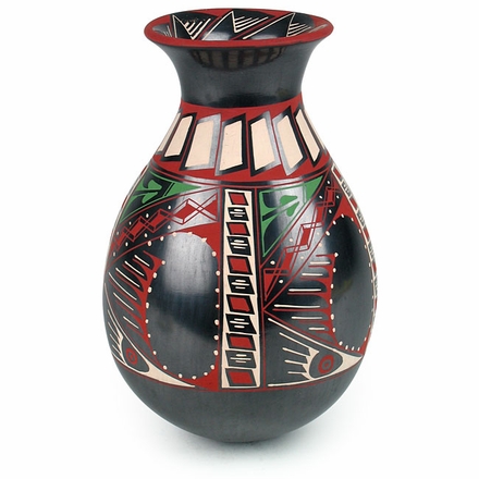 Mata Ortiz Mimbres Style Southwest Vase
