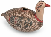Mata Ortiz Pottery Duck Vase